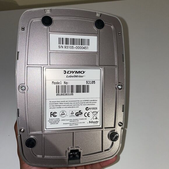 Dymo LabelWriter Duo Label Printer 93105 Thermal W/Book NO POWER CORD - Picture 7 of 8